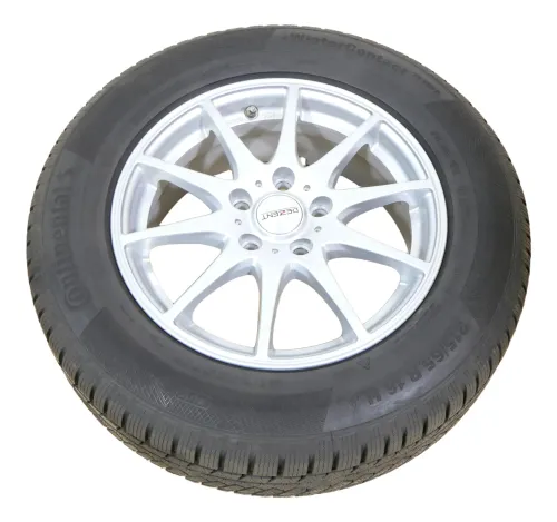 4x Golf 5 6 Alufelgen 215/65R16 98H Winterreifen Reifen 6mm KBA 49925 Dezent (175618)