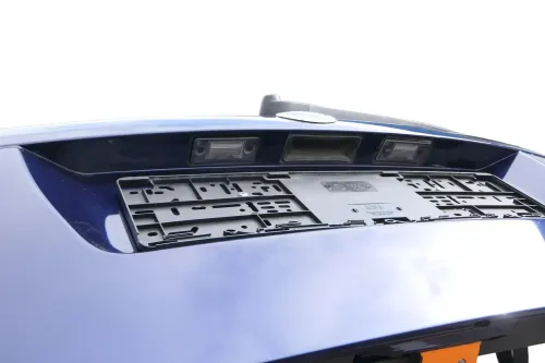 Skoda Fabia 6Y Combi Kombi Heckklappe Kofferraumklappe Klappe blau LF5U - DELLE! (175737)