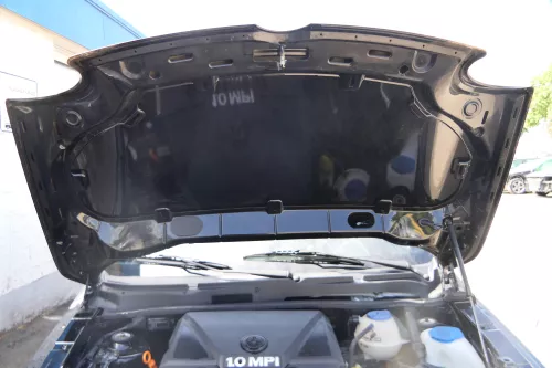 VW Lupo Motorhaube Klappe Frontklappe Haube vorne schwarz L041 uni  (175805)
