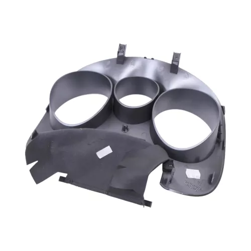 Seat Altea 5P Abdeckung Tacho Tachorahmen silber leuchtsilber Rahmen Blende (176012)