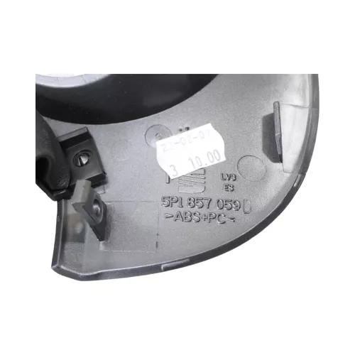 Seat Altea 5P Abdeckung Tacho Tachorahmen silber leuchtsilber Rahmen Blende (176012)