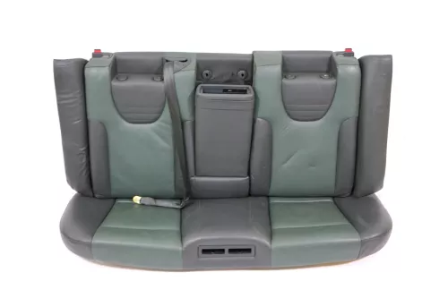 A6 4B Avant Kombi Rückbank Rücksitzbank Sitz Rücksitz 3 Punkt Leder grün Recaro