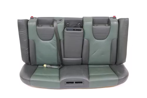 A6 4B Avant Kombi Rückbank Rücksitzbank Sitz Rücksitz 3 Punkt Leder grün Recaro (176270)