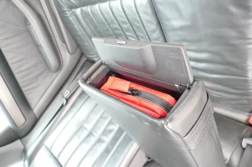 A6 4B Kombi Avant Rückbank Rücksitzbank Sitz Rücksitz Buffalino schwarz Leder (176319)