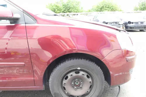 VW Polo 9N3 Kotflügel vorne rechts rot braun LC3R (176349)