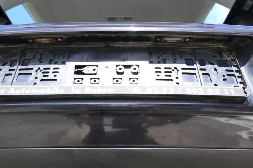 VW Polo 9N 9N3 Stoßstange Heckstoßstange hinten schwarz LC9Z (176389)