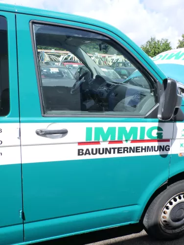 VW T5 T6 Tür vorne rechts Beifahrertür weiß grün (ohne Anbauteile) Facelift (176405)