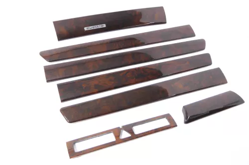 Audi A6 4B C5 Verkleidung Klappe Abdeckung Dekor Holz Optik Nußbaum Blende (176598)
