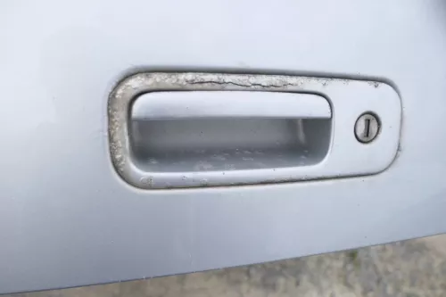 VW Golf 4 Limousine Heckklappe Kofferraumklappe Klappe hinten silber LA7W ohnAnb (176618)