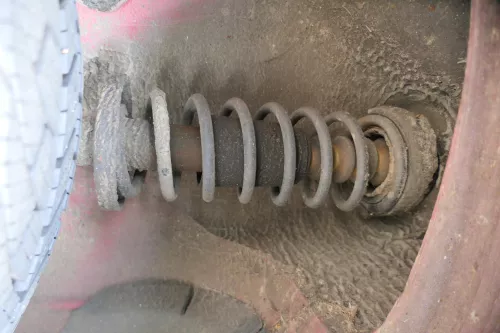 2x Polo 6N2 Federbein Feder Federn Stoßdämpfer links + rechts - hinten