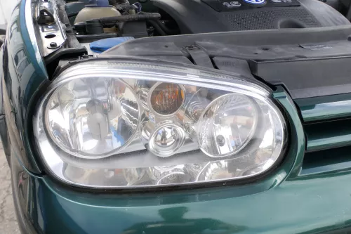 VW Golf 4 1J Stoßstange vorne Stoßfänger vorn grün LC6M (176669)