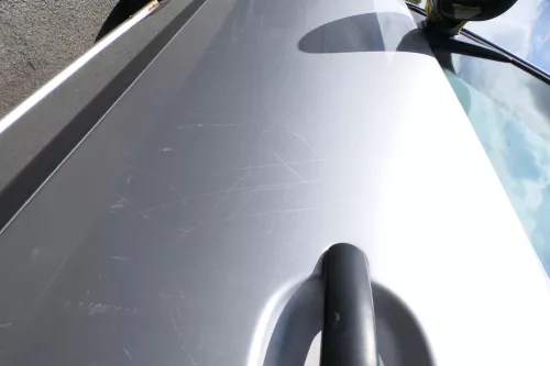 Ibiza 6L Tür Fahrertür 4/5-Türer vorne links silber grau LS7N - ohne Anbauteile (176686)