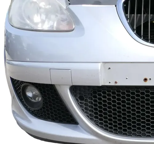Seat Altea 5P Stoßstange vorne Frontstoßstange Stoßfänger grau LS7N + Grill (176740)