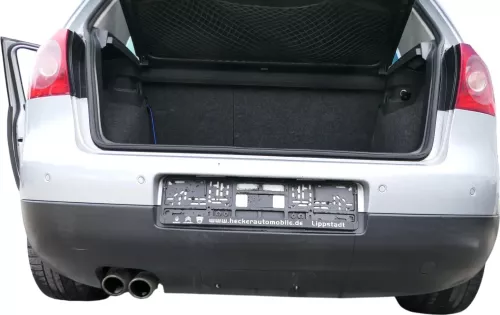 VW Golf 5 1K Limousine Stoßstange hinten Heckstoßstange silber LA7W PDC