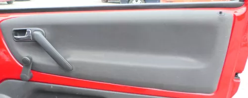1x VW Lupo Arosa Türverkleidung Verkleidung Tür vorne rechts oben schwarz (177058)