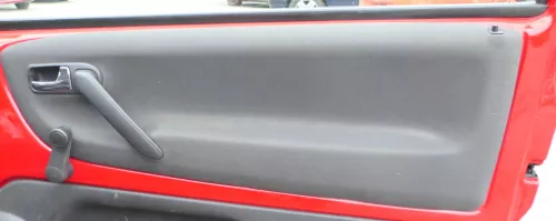 1x VW Lupo Arosa Türverkleidung Verkleidung Tür vorne rechts oben schwarz