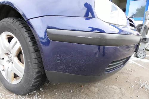 VW Golf 4 1J Stoßstange vorne Stoßfänger vorn blau LB5N (177088)