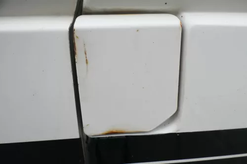 VW T4 Tankdeckel Tankklappe Tank Deckel Klappe weiß R902