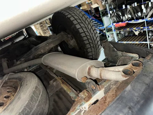 VW T4 Auspuff Endschalldämpfer Endtopf mitte 1.9 TDI AAB AJA ABL