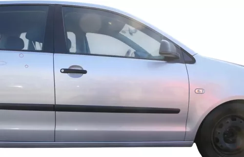 VW Polo 9N 9N3 Tür vorne rechts Beifahrertür 4/5-Türer grau silber LA7W ohneAnba