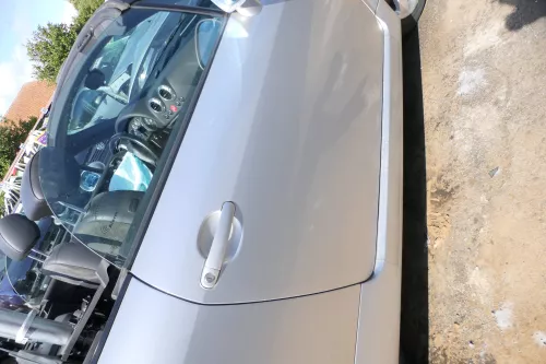 Audi TT 8N Roadster Tür Türblatt vorne rechts Beifahrertür silber LY7W ohneAnbau (177199)