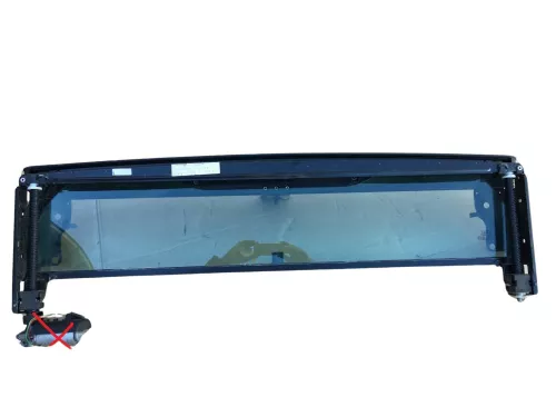 Audi TT 8N Cabrio Windschott Scheibe elektrisch Roadster Glas - schwarz (177255)