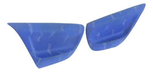 2 Lupo Arosa Türverkleidung Verkleidung Seite hinten links rechts Abdeckung blau (177429)