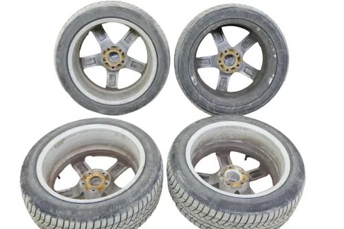 Passat 3C Golf Reifen Winterreifen 205/55 R17 93H XL Alufelgen KBA 47688 # 1-4mm (177521)