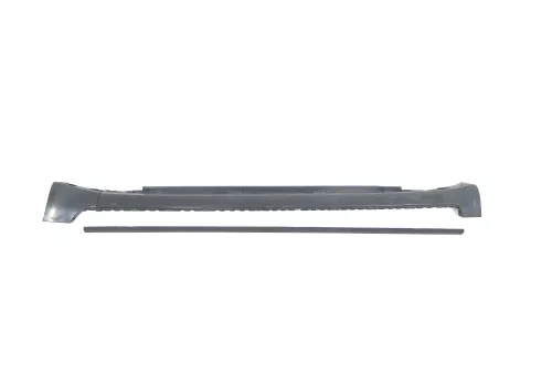Audi A4 8E B6 B7 Blende Holm links unten Schweller Verkleidung grau (177597)