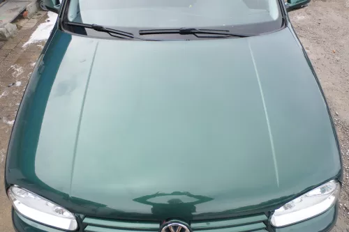 VW Golf 4 1J Motorhaube Haube Klappe vorne grün LC6M Frontklappe (177627)