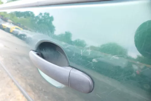 VW Golf 4 1J Limousine Tür hinten links grün LC6M (KEINkombi) (177631)