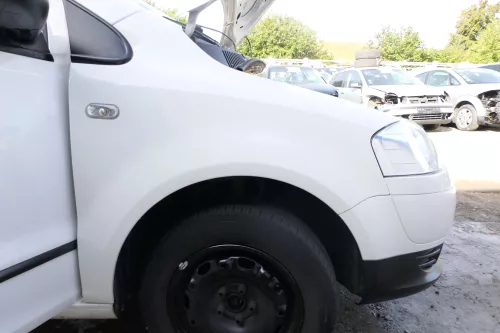 VW Fox 5Z Kotflügel vorne rechts weiß LB9A