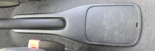 VW Fox 5Z Abdeckung um Handbremse Feststellbremse Handbremshebel schwarz (177661)