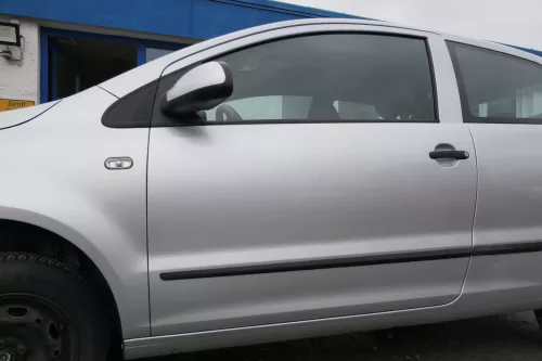VW Fox 5Z Tür vorne links Fahrertür silber LA7W (177671)