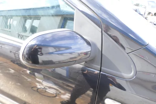 VW Fox 5Z manueller Spiegel Außenspiegel + Glas rechts schwarz LC9Z mechanisch