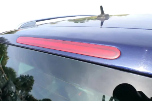 VW Touran 1T Heckklappe Kofferraumklappe hinten blau LB5N mit Scheibe -Rost (177789)