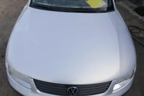 VW Passat 3B Motorhaube Klappe vorne vorn Haube silber grau LB7Z (177811)