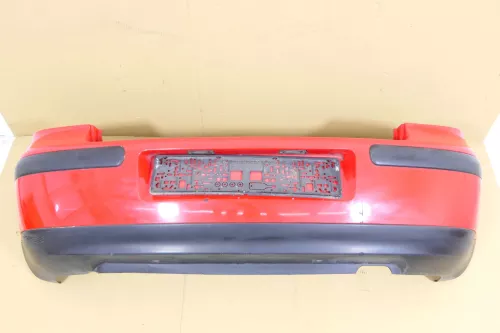 VW Golf 4 Limousine Stoßstange hinten Heckstoßstange Stoßfänger rot LP3G
