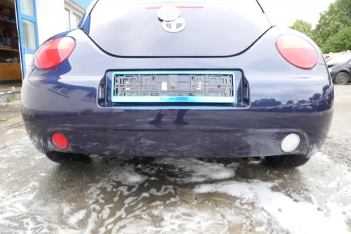 VW New Beetle 9C Stoßstange hinten Stoßfänger blau LG5T Heckstoßfänger (178018)