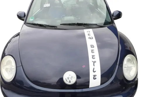 VW New Beetle 9C Motorhaube Klappe vorne blau LG5T