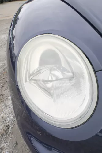New Beetle 9C Stoßstange vorne Stoßfänger vorn blau LG5T mit Nebelscheinwerfer (178021)
