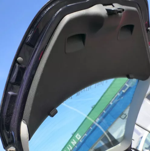 VW New Beetle 1C 9C Heckklappenverkleidung Verkleidung Heckklappe schwarz