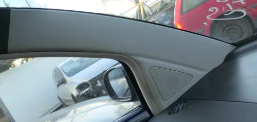 VW Beetle 9C A-Säulen Verkleidung vorne links oben Abdeckung grau Lautsprecher