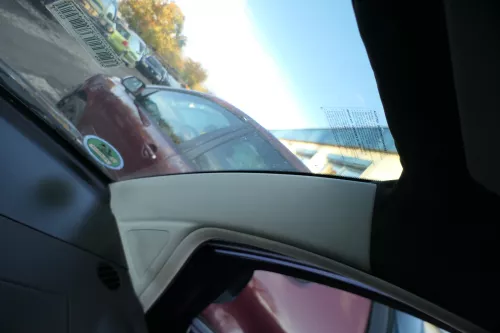 VW Beetle 9C A-Säulen Verkleidung vorne rechts oben Abdeckung grau Lautsprecher (178055)