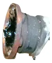 VW Polo 9N Ibiza Flanschwelle Flansch an Getriebe 02T409344 rechts