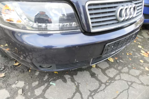 Audi A6 4B Frontstoßstange Stoßstange vorne Stoßfänger blau LZ5L Facelift (178126)