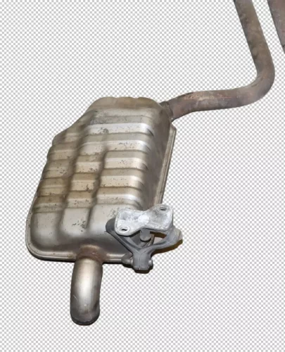 1x A4 8E B6 Auspuff Endschalldämpfer Endtopf + 2,5 TDI BFC   KEINquattro links