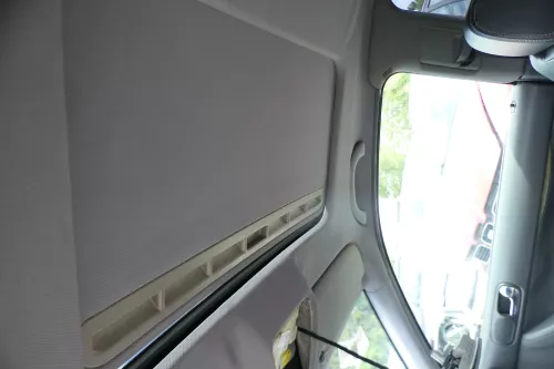 Audi A3 8L Abdeckung für Schiebedach Verkleidung Himmel 8D0877255C silber 6S9