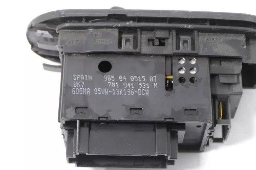 VW Sharan 7M Lichtschalter Schalter Licht 7M1941531M /E Nebelscheinwerfer NSW (178360)