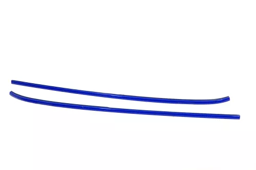 2x VW Polo 6N2 Dachleisten Leisten Dach blau LW5Z Leiste Dachleiste rechts+links (178389)